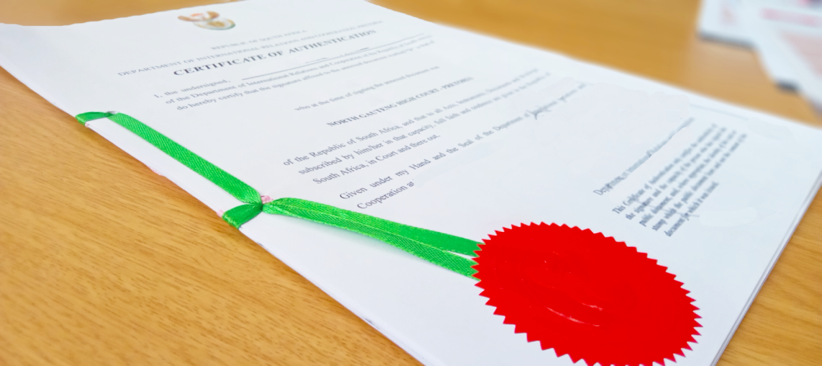 DIRCO Apostille Premium Services Cape Town | 3–5 Day Days from R1300