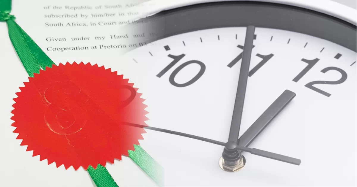 Same Day - Express High Court Apostille Service Cape Town